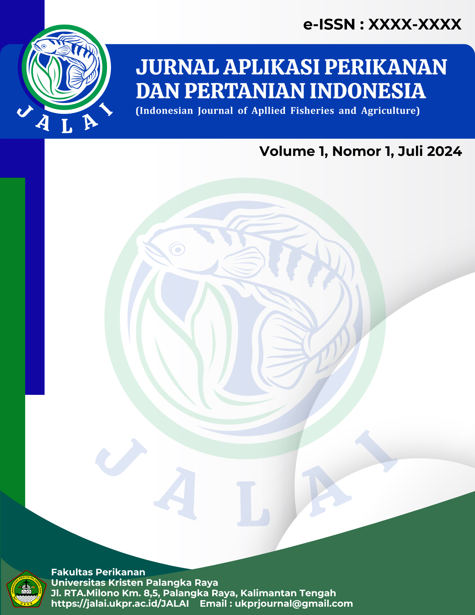 					View Vol. 1 No. 1 (2024): Jurnal Aplikasi Perikanan dan Pertanian
				